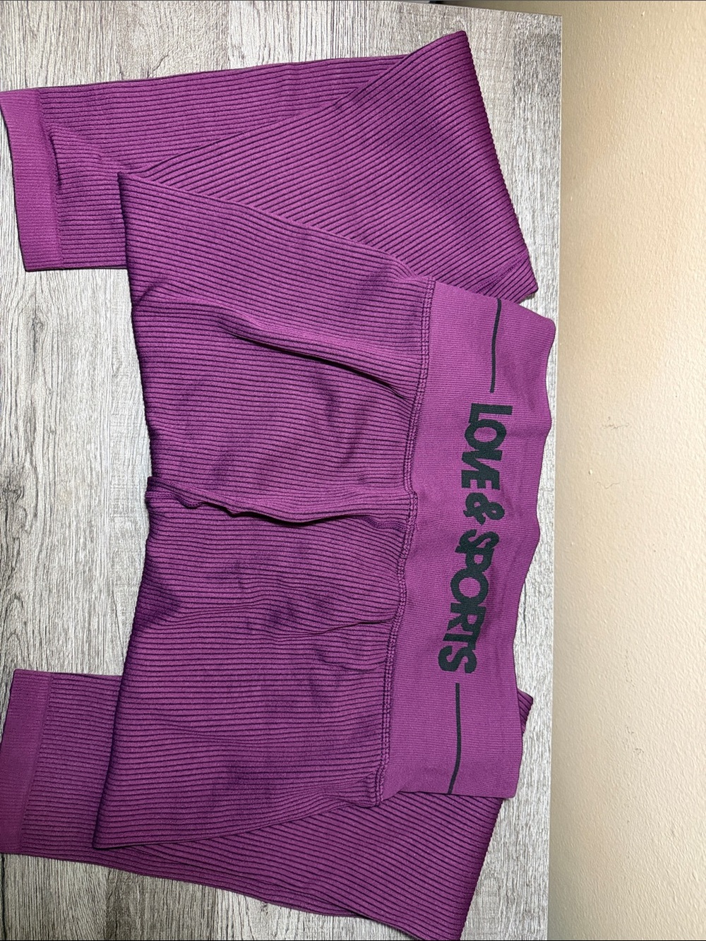 Calvin Klein Purple and Hot Pink woman Leggings - Seamless Stretch - Picture 3 of 5